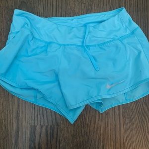 Light Blue Nike shorts